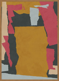 Earth Paper Collage 1 Print