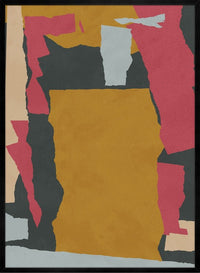 Earth Paper Collage 1 Print