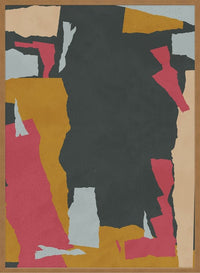 Earth Paper Collage 2 Print