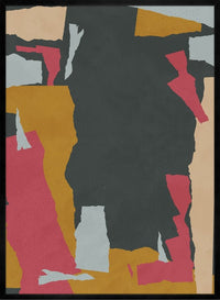 Earth Paper Collage 2 Print
