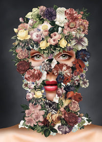Flowerclava Black Floral Print