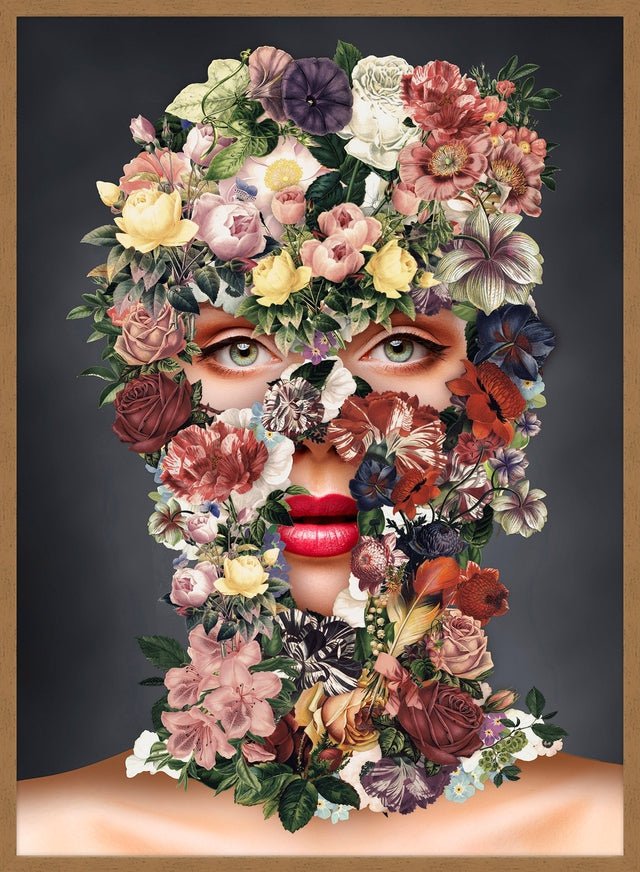 Flowerclava Black Floral Print