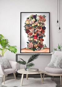 Flowerclava White Floral Print
