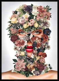 Flowerclava White Floral Print