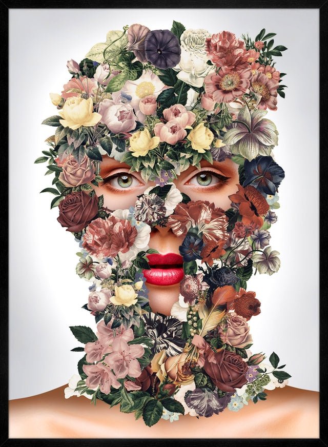 Flowerclava White Floral Print