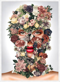 Flowerclava White Floral Print