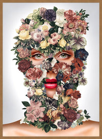 Flowerclava White Floral Print