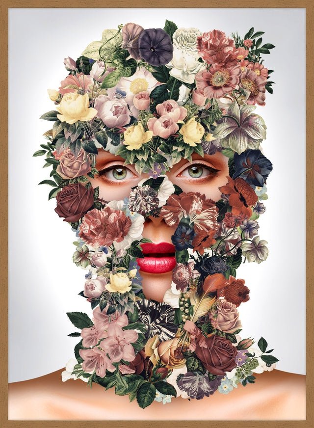 Flowerclava White Floral Print