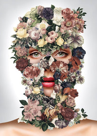 Flowerclava White Floral Print