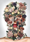 Flowerclava White Floral Print