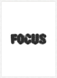 Focus Quote Print