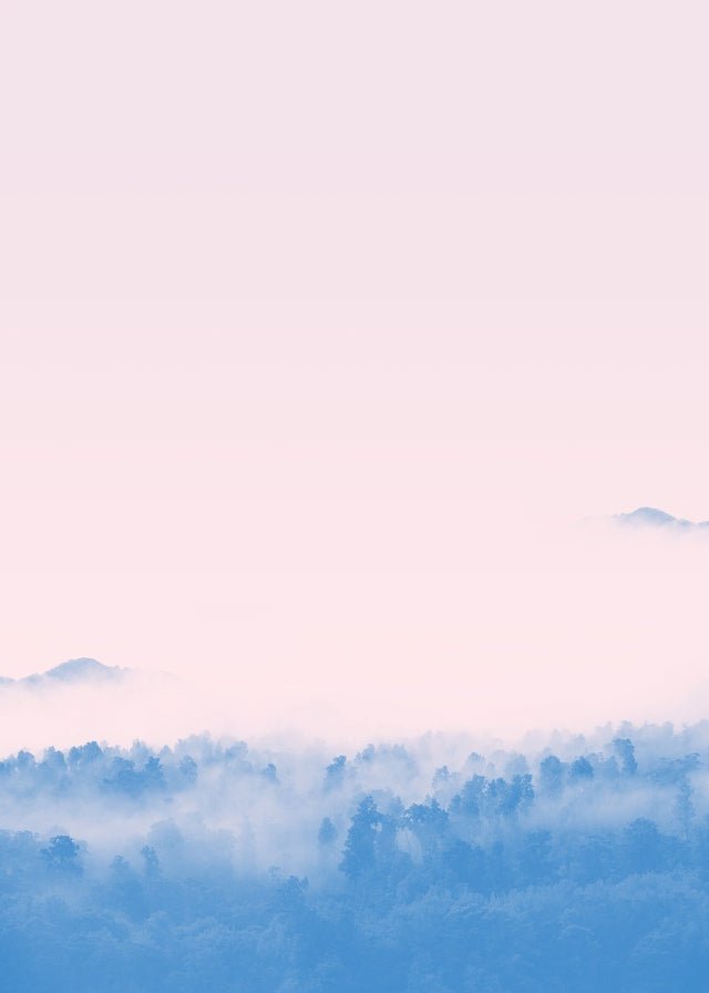 Forest Pink Blend Print