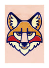 Fox Animal Portrait Print