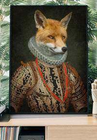 Fox Portrait Print