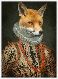 Fox Portrait Print