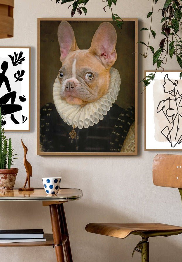 French Bulldog Portrait Print