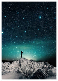 Gazing 1 Space Print