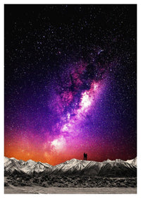 Gazing 2 Space Print