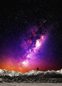 Gazing 2 Space Print