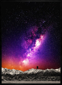 Gazing 2 Space Print