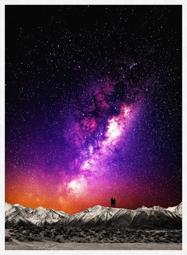 Gazing 2 Space Print