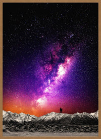 Gazing 2 Space Print