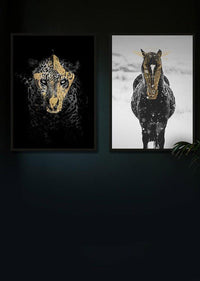 Gold Horse & Leopard Print Bundle