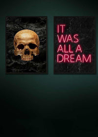 Gold Skull & All A Dream Print Bundle