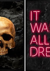 Gold Skull & All A Dream Print Bundle