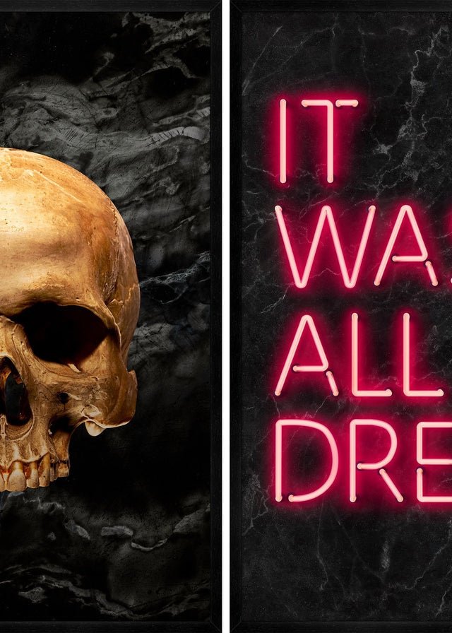 Gold Skull & All A Dream Print Bundle
