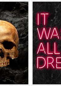 Gold Skull & All A Dream Print Bundle