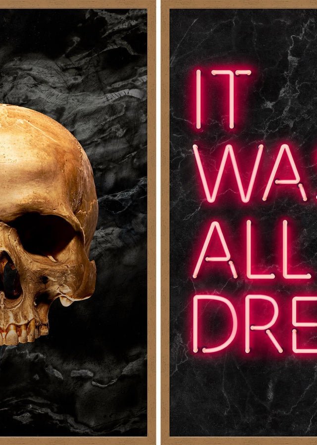 Gold Skull & All A Dream Print Bundle