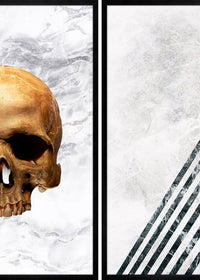 Gold Skull & Marble Point Print Bundle