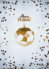 Golden Bauble Merry Christmas Print