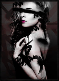 Graffiti Model Print