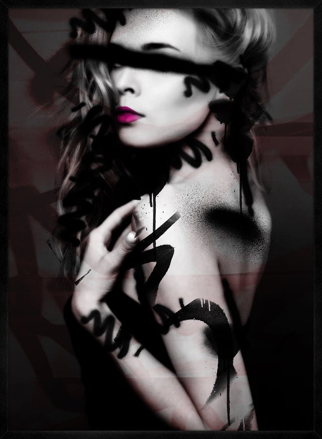 Graffiti Model Print
