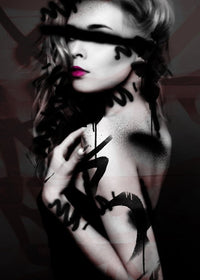 Graffiti Model Print