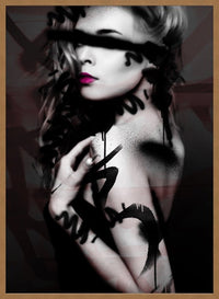 Graffiti Model Print