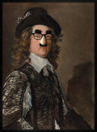 Groucho Disguise Altered Art Print