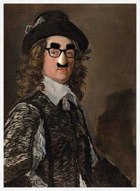Groucho Disguise Altered Art Print