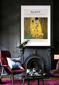Gustav Klimt Exhibition Museum Poster