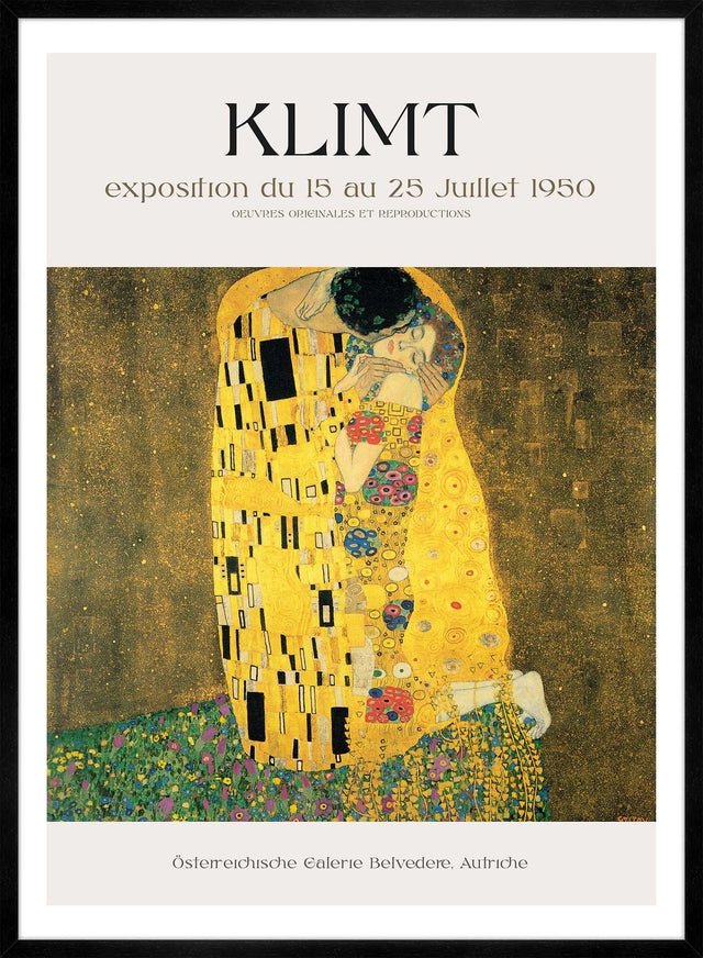 Gustav Klimt Exhibition Museum Poster
