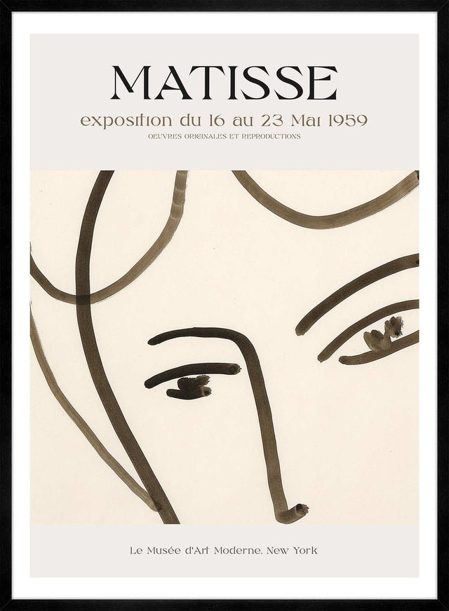 Henri Matisse Exhibition Museum Poster
