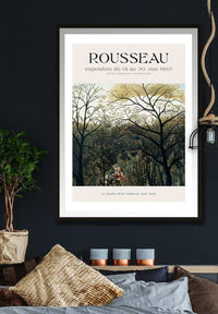 Henri Roussaeu Exhibition Museum Poster