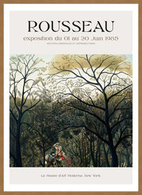 Henri Roussaeu Exhibition Museum Poster
