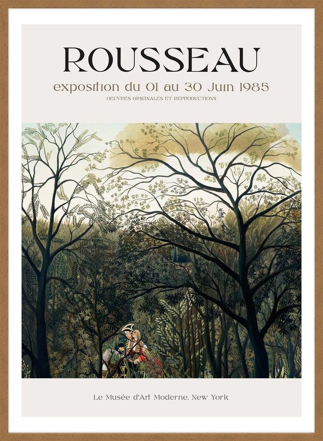 Henri Roussaeu Exhibition Museum Poster