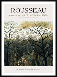 Henri Roussaeu Exhibition Museum Poster