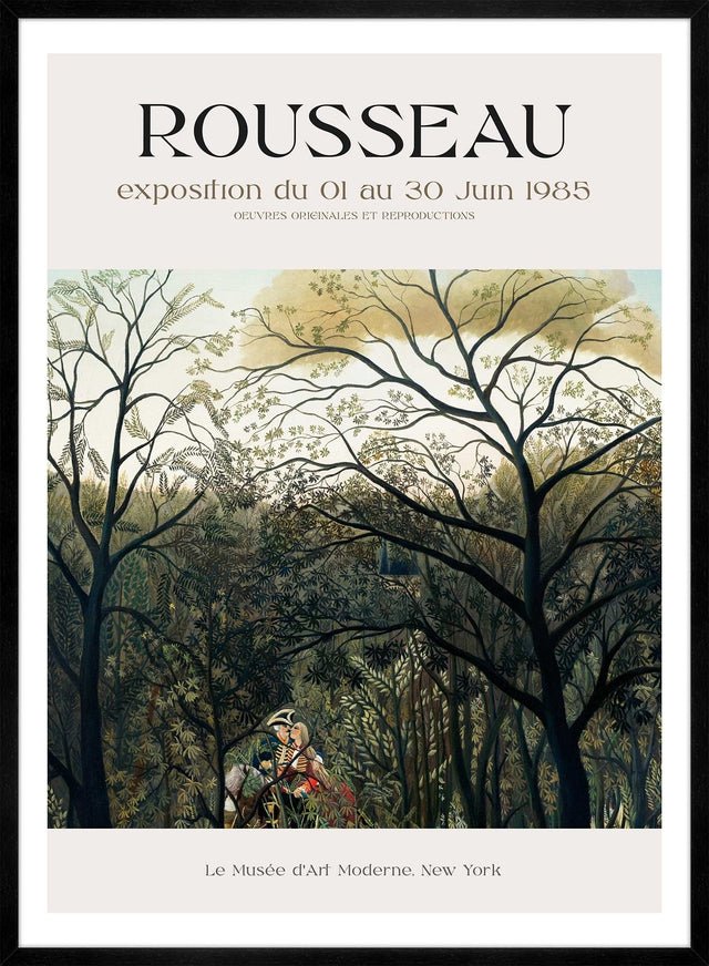 Henri Roussaeu Exhibition Museum Poster