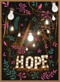 Hope Sign Christmas Print