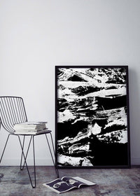 Inky 1 Graffiti Print